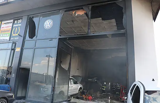 Nevşehir'deki yangından sadece Kur'an-ı Kerim ile Türk Bayrağı sağ çıktı