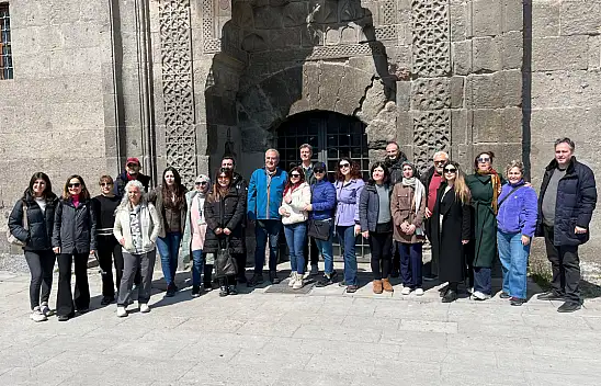 Nevşehirli rehberler Kayseri turizmine hayran kaldı