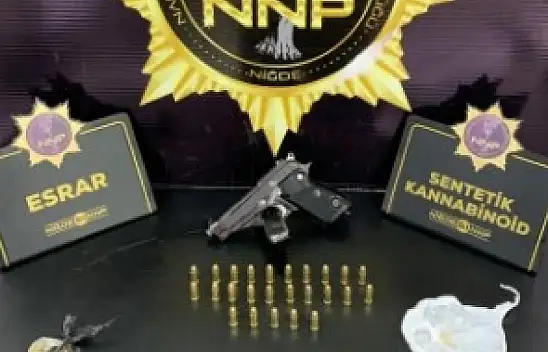 Niğde'de 43 uyuşturucu şüphelisi yakalandı