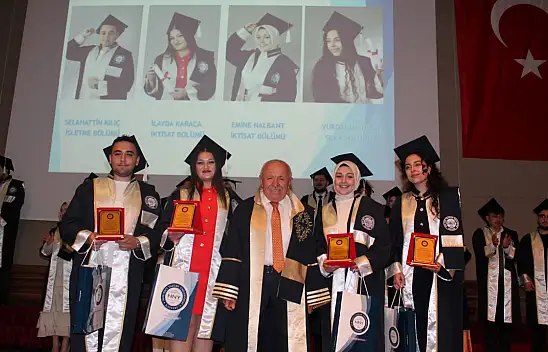 NNYÜ'de kep töreni coşkusu