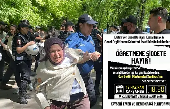 Öğretmenler için destek çağrısı: Cumhuriyet Meydanı'nda buluşacaklar
