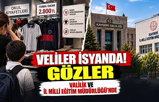 Okul kıyafetlerinde veli isyanı büyüyor! Gözler Valilik ve İl Milli Eğitim Müdürlüğü'nde