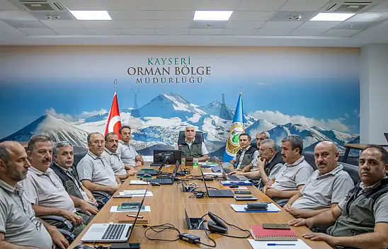 Orman yangınları için kritik zirve! Kayseri de masada