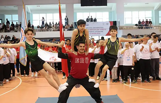 Özel sporcular Kayseri'de yarıştı