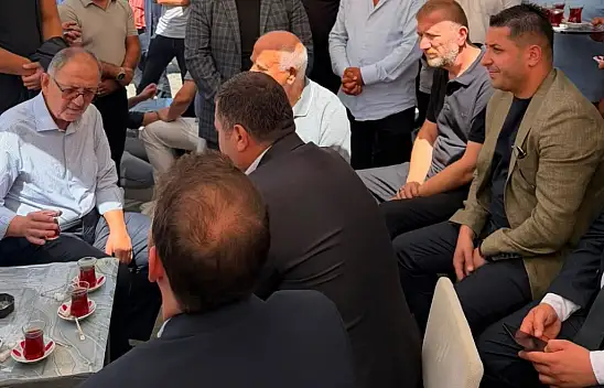 Özhaseki'yi el verdiği milletvekili yolcu etti…