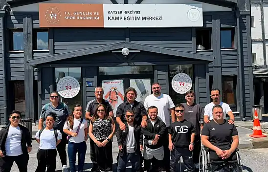 Kayseri milli sporcuları ağırlıyor