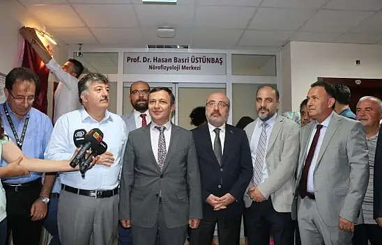 Prof. Dr. Hasan Basri Üstünbaş'ın adı bu ünitede yaşatılacak