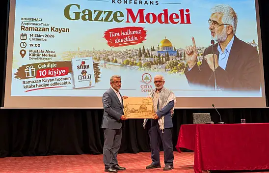 Ramazan Kayan Kayseri'de konuştu: Gazze'de her şey çok farklı!