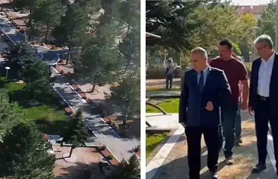 Rektör Altun, kampüse değer katacak yeni projeyi inceledi!