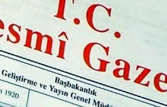 Resmi Gazete'de Kayseri detayı