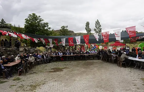 Saadet Partisi Kayseri teşkilatı geleneksel piknikte buluştu
