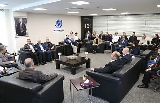 Sanayiciler bayramlaştı