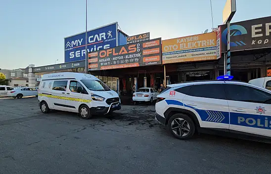 Sanayide kalfa çırağı vurdu!