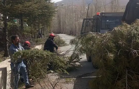 Kayseri'de ekipler sahaya indi