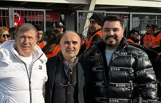 Şehmus Günaydın maçı Tanju Çolak ile birlikte izledi