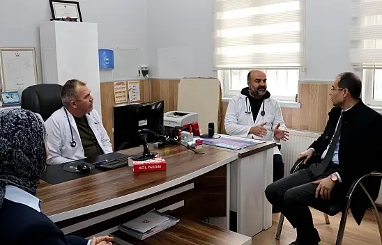 Selçuklu, Nalbantoğlu ve Tanver Aile Sağlığı Merkezlerine ziyaret