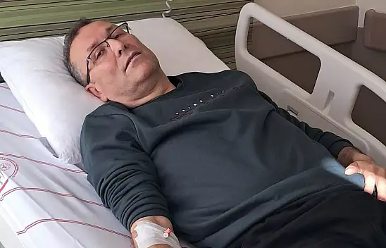 Sendika Başkanı hastanelik oldu!