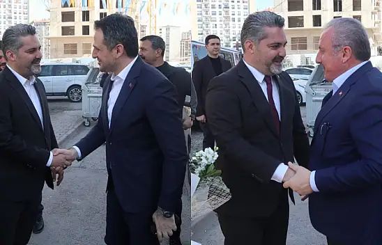 Şentop ve Bakan Yardımcısı Kayseri'ye geldi