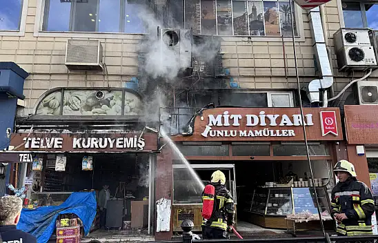 Sivas Caddesi'ndeki yangın kontrol altına alındı!