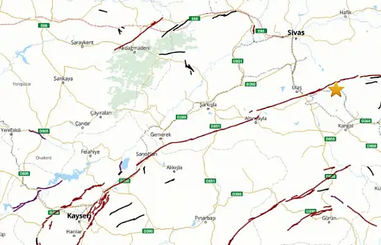 Sivas'ta deprem!