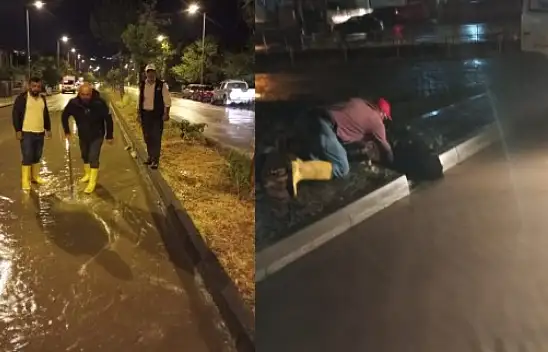 Son dakika! Yoğun yağış sele sebep oldu