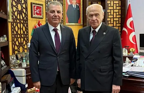 Süleyman Korkmaz, Genel Başkan Bahçeli'yi ziyaret etti!