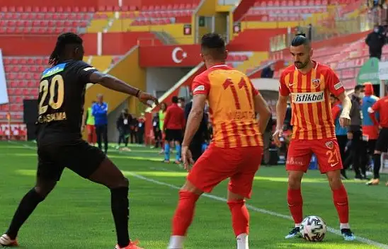 Kayserispor fırsat tepti