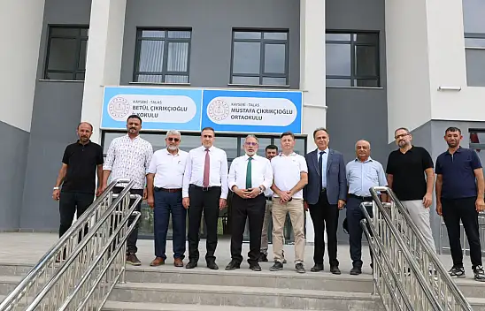 Talas'a yeni eğitim yuvası! Binlerce öğrenciyi ilgilendiren tarih belli oldu