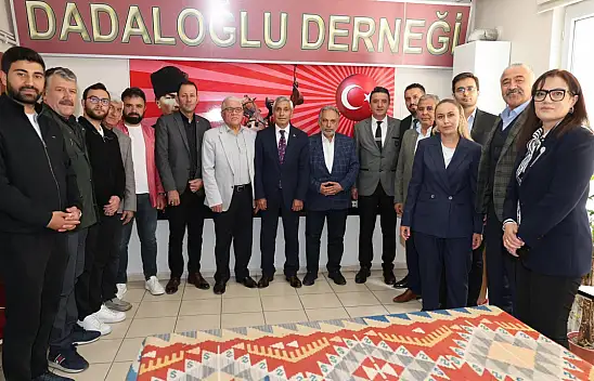 Talas Belediye Başkanı, Dadaloğlu Derneği yönetimiyle buluştu