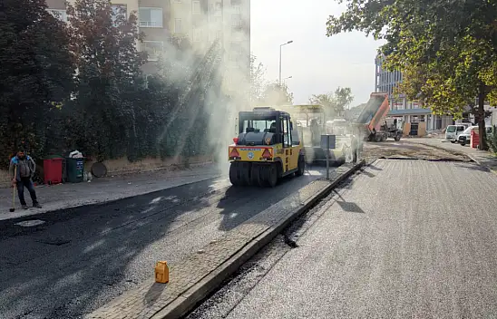 Talas Belediyesi üç caddeyi yeniledi!