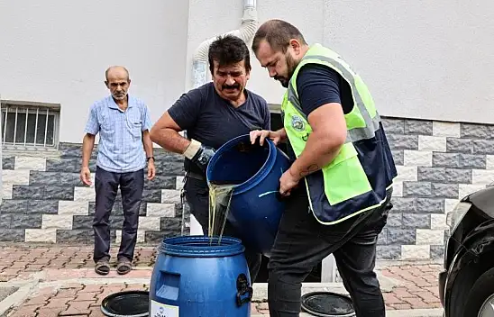 Talas'ta atık yağ projesi! Getirene hediye