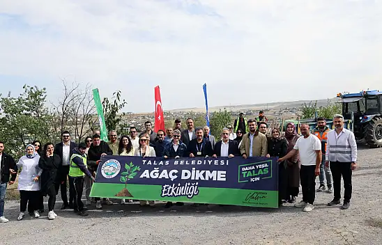 Talas'ta bu kez sağlık için fidan diktiler: İşte etkinliğin nedeni