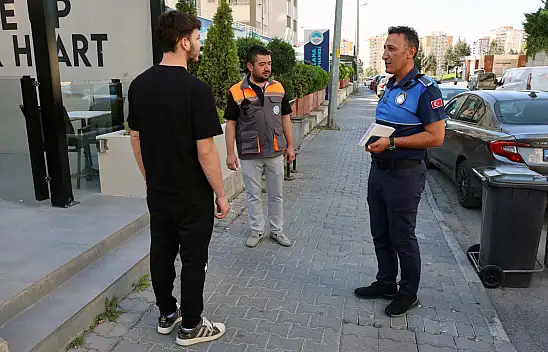 Talas'ta çöpler için yeni dönem: 150 esnaf ve görevliye uyarı