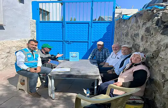 Talas'ta dikkat çeken sosyal destek: İhtiyaçlar evlerde belirleniyor