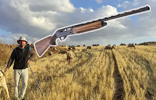 Talas'ta tepki toplayan olay! Jandarma olaya el attı ve tüfeğe el koydu!