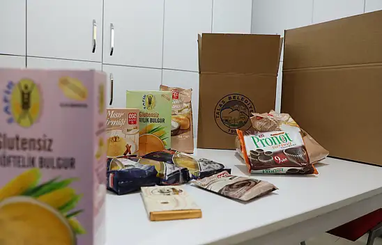 Talas'tan çölyak hastalarına destek