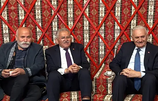 Binali Yıldırım ile Ali İhsan Öztürk buluştu