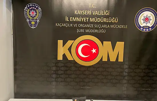 Tam 445 kilo Kayseri'de ele geçirildi!