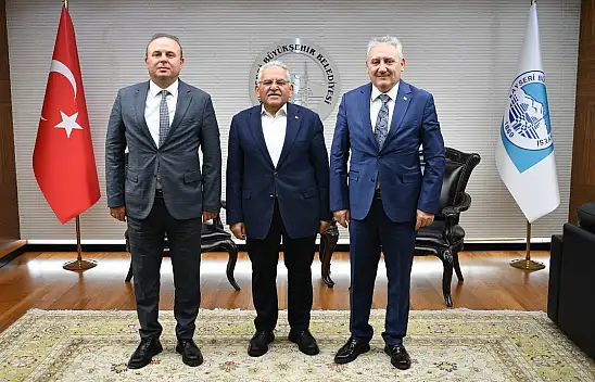 Tarım Reformu Genel Müdürü Belediye'yi ziyaret etti