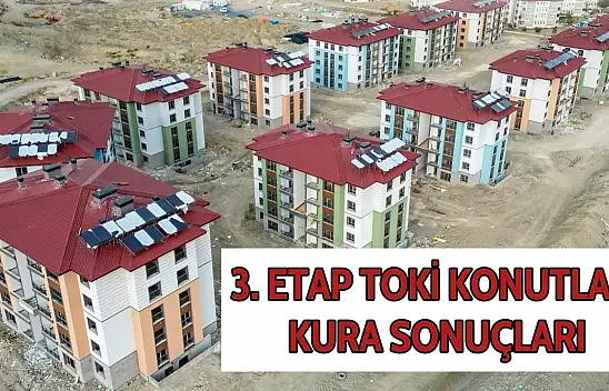 TOKİ kura çekimi yapıldı! İşte şanslı isimler