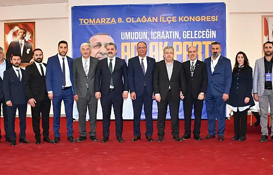 Tomarza'da kongre tamamlandı! Yeni Başkan o isim oldu