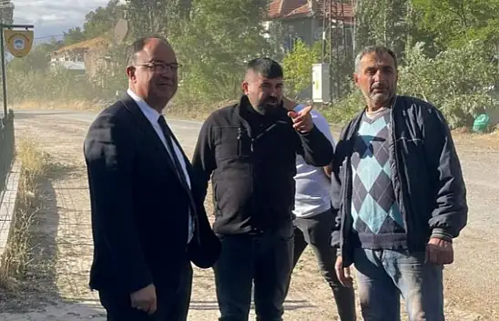 Tomarza'da üç köyün yolu yenileniyor