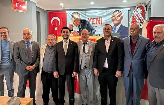 Tomarza'da YENİ Parti'nin yeni dönemi başladı! İşte o isim