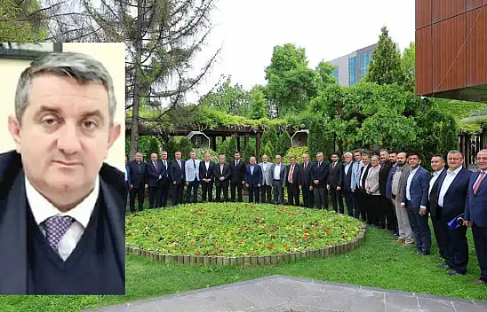Toplantıda Mehmet Saçmacı detayı