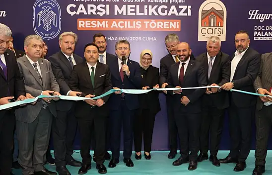 Bakan Yumaklı, Türkiye'nin ilk gıda AVM'sini hizmete açtı