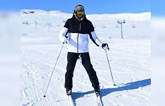 Ünlü oyuncu Erciyes'te görüldü!