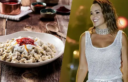 Ünlü şarkıcıdan 'Cos'lu Kayseri mantısı tarifi!