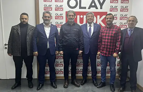 Üzüm ve Ataş'tan Olay'a ziyaret