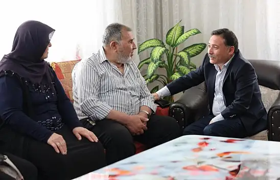 Vali Çiçek'ten şehit ailelerine ziyaret