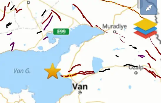 Van Gölünde deprem oldu!